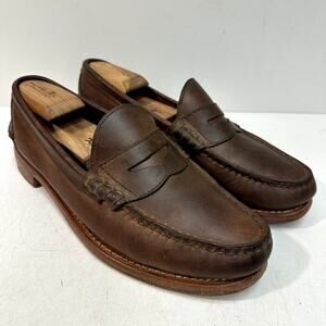 VCUG Oak Street Bootmakers Beefroll Penny Loafer Chromexcel Made in USA 10 D